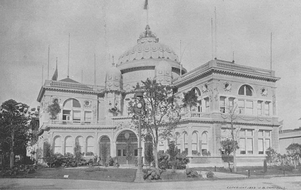 The Missouri State Building at the World's Columbian Exposition in Chicago, Illinois, 1893.