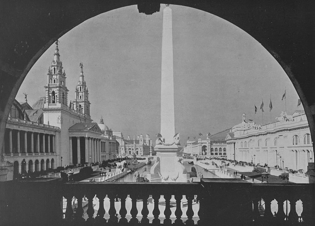 Obelisk at The World's Columbian Exposition, 1893