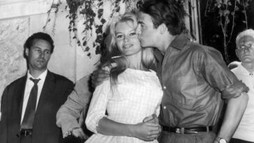 Brigitte Bardot and Jacques Charrier wedding