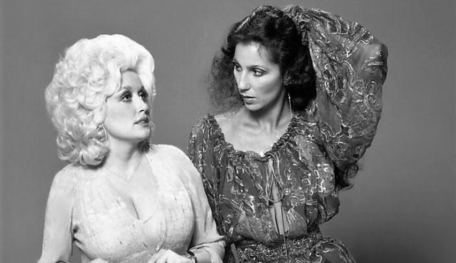 Fabulous Cher And Dolly Parton On The Cher Special Show 1978