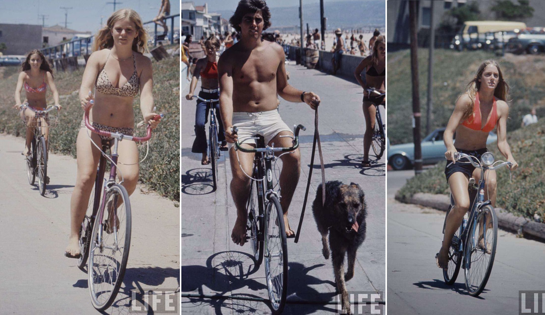 Cycling in San Francisco 1970s