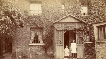 Edwardian Houses from the outside early 20th Century