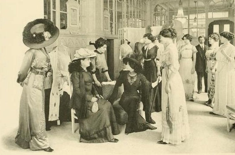 Edwardian Paris Fashion Houses