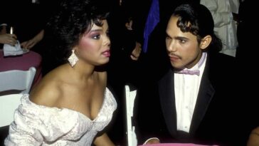 Janet Jackson and James DeBarge Wedding