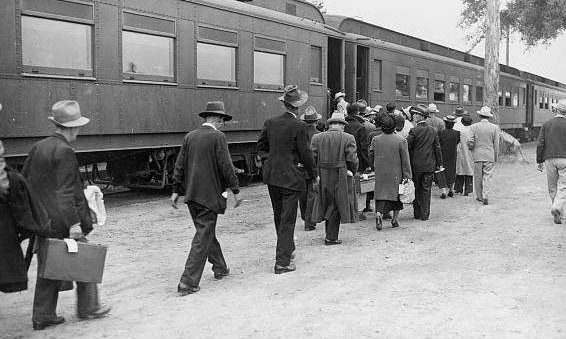 Japanese Evacuation in San Francisco WWII