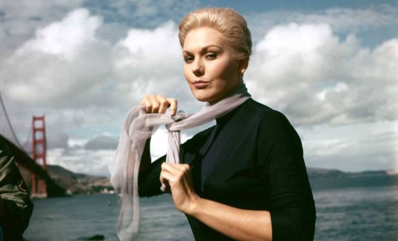 Kim Novak in Vertigo 1958