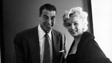Marilyn Monroe and Joe Dimaggio
