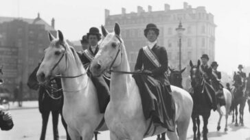 Suffragettes of England 1900s