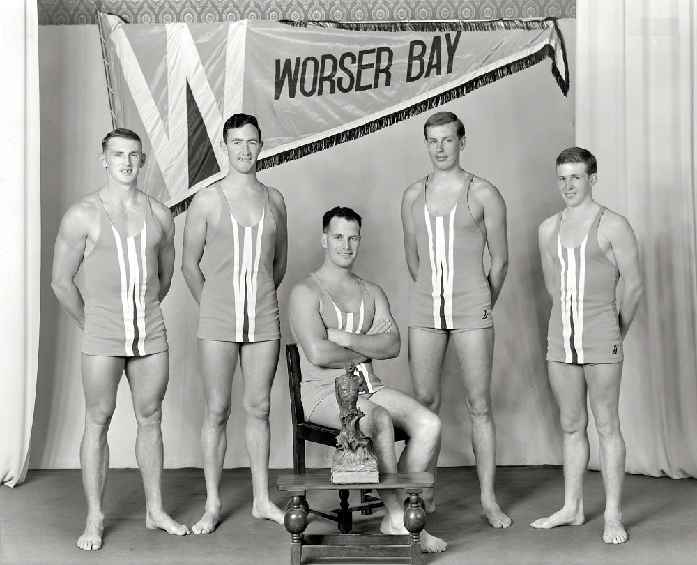 Worser Bay Surf Life Saving Club, team of 1962, Wellington, New Zealand