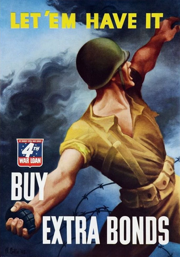 World War II War Bonds Poster Art