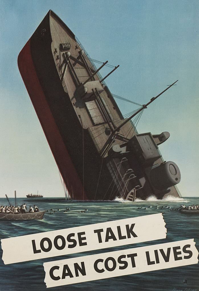 Safety Security Loose Talk, 1942