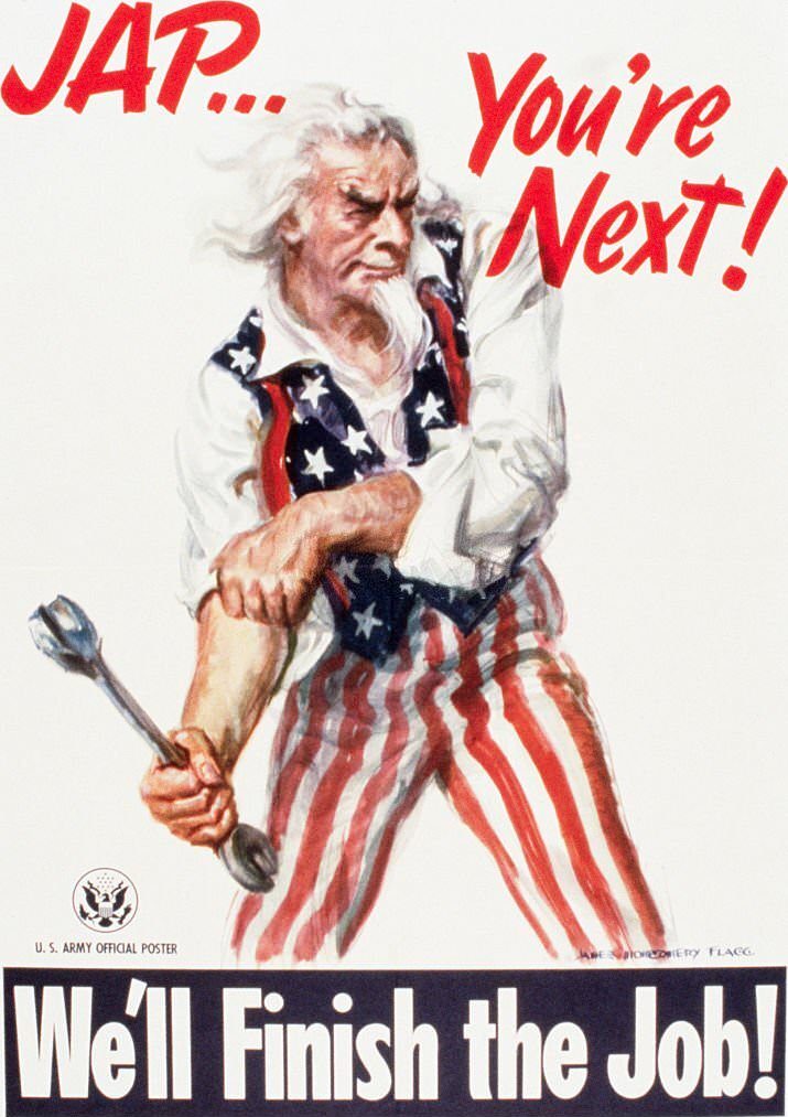 Jap...You're Next! War Bonds Poster by James Flagg Montgomery