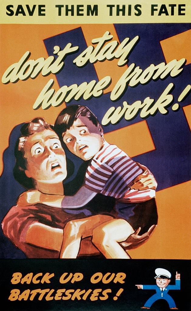 World War II War Effort Poster