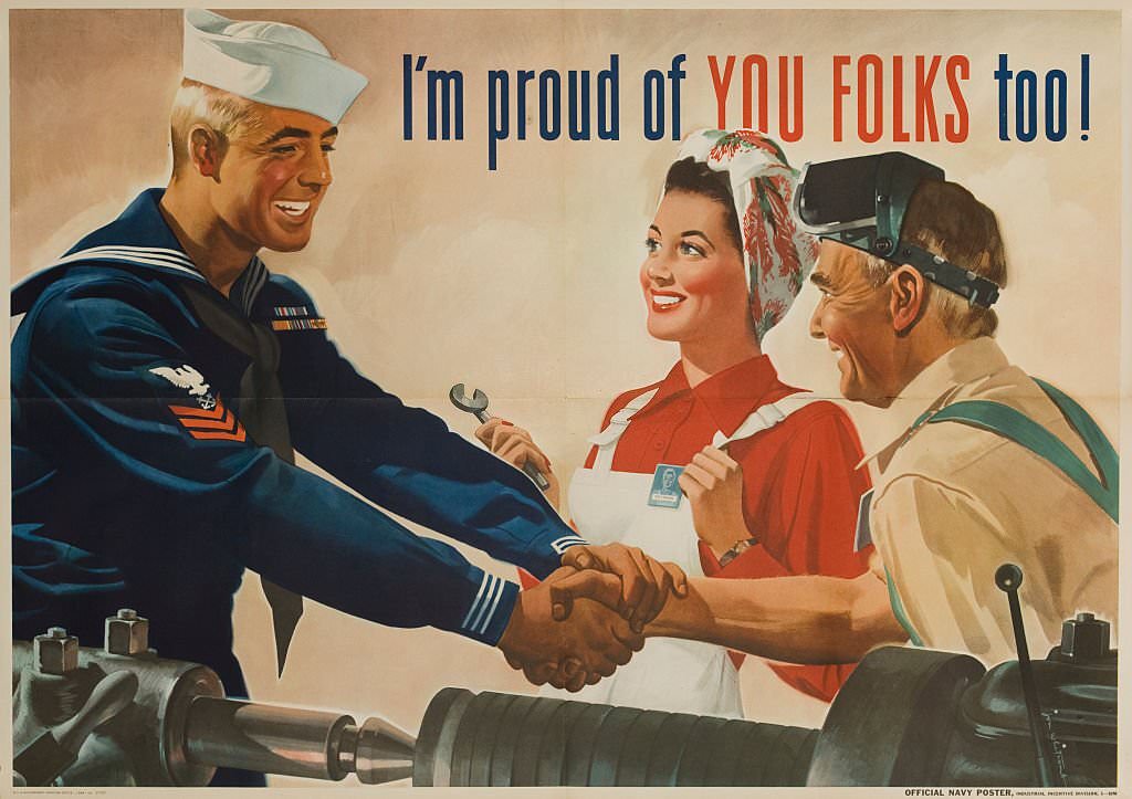 I'm Proud of you folks too, WWII Poster.