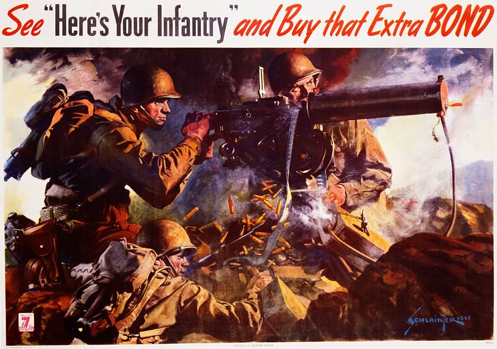 See "Here's Your Infantry" and Buy That Extra Bond Poster by Jes Schlaikjer