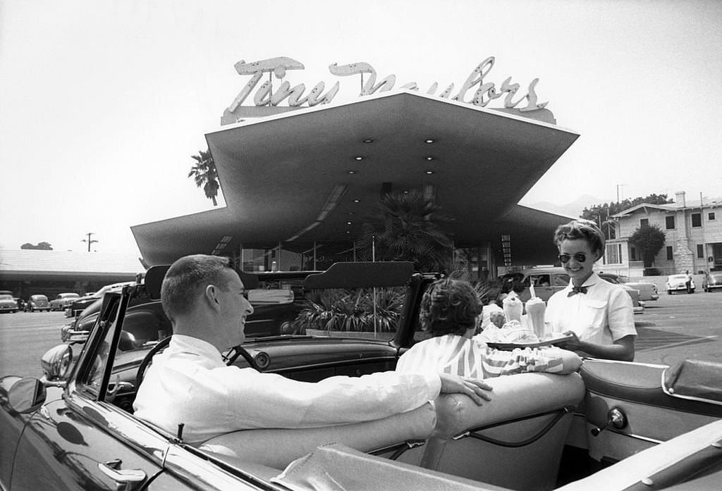 Sunset Boulevard Drive-in, 1950s