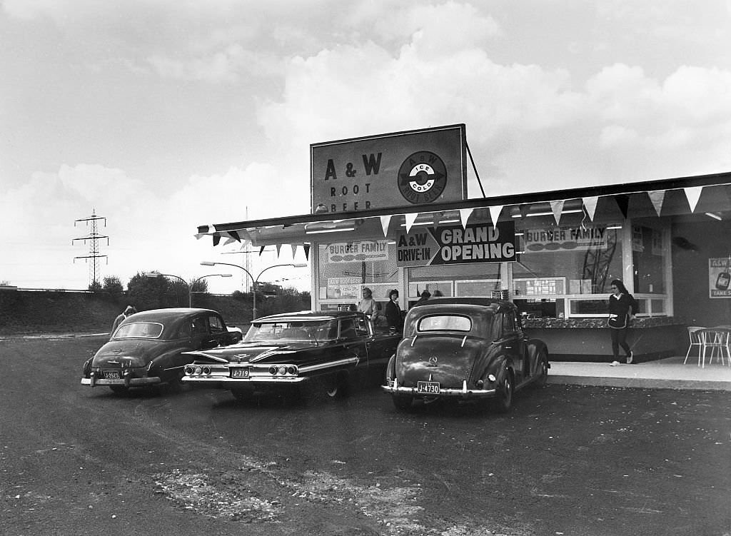 Erstes Drive in Restaurant Deutschlands in Mannheim.