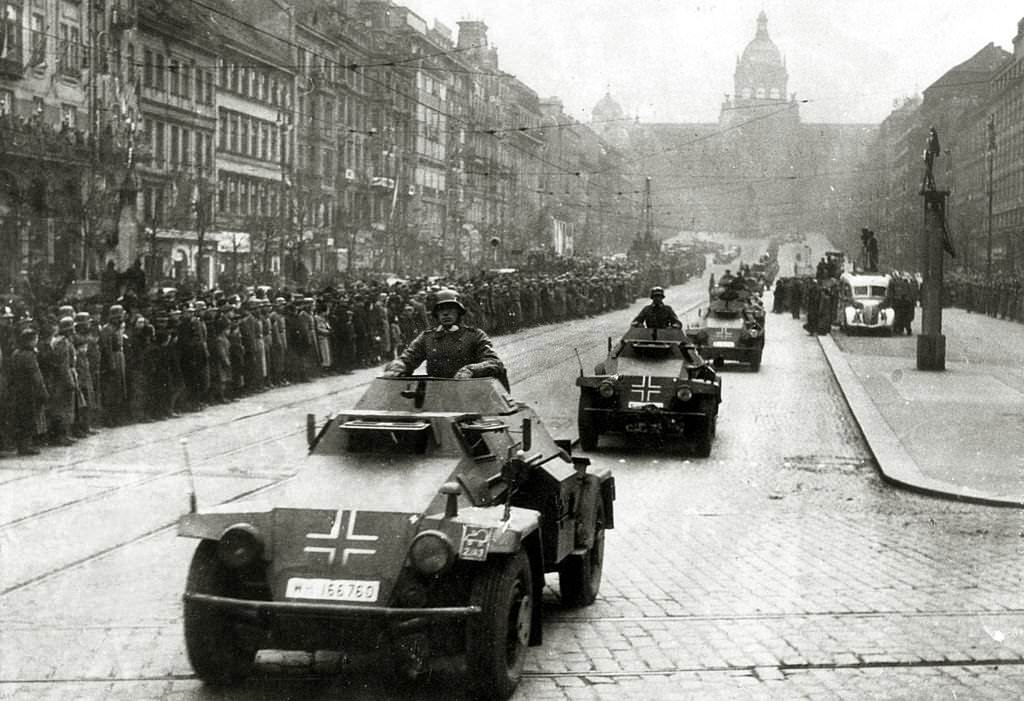 The invasion and occupation of Czechoslovakia, March 1939,