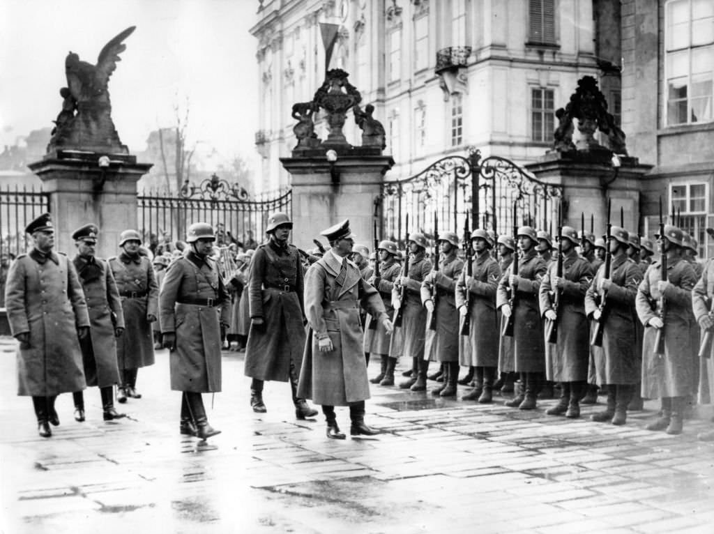 Third Reich - Hitler in Prague 1939.