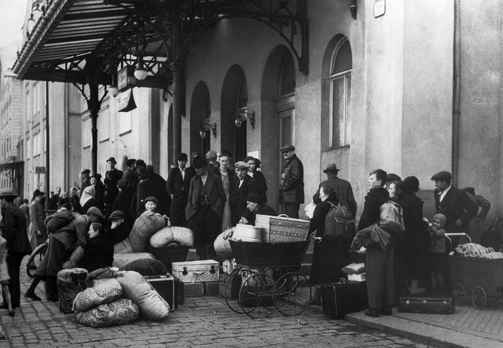 Events leading up to the German occupation of Bohemia and Moravia on March 15, 1939.