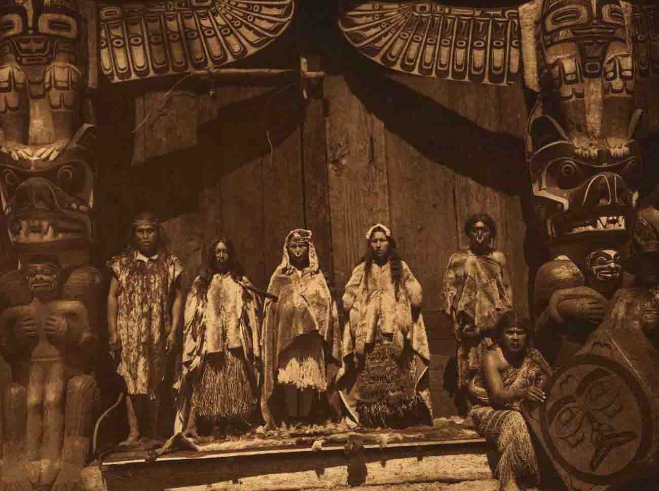 Kwakiutl, bridal group.