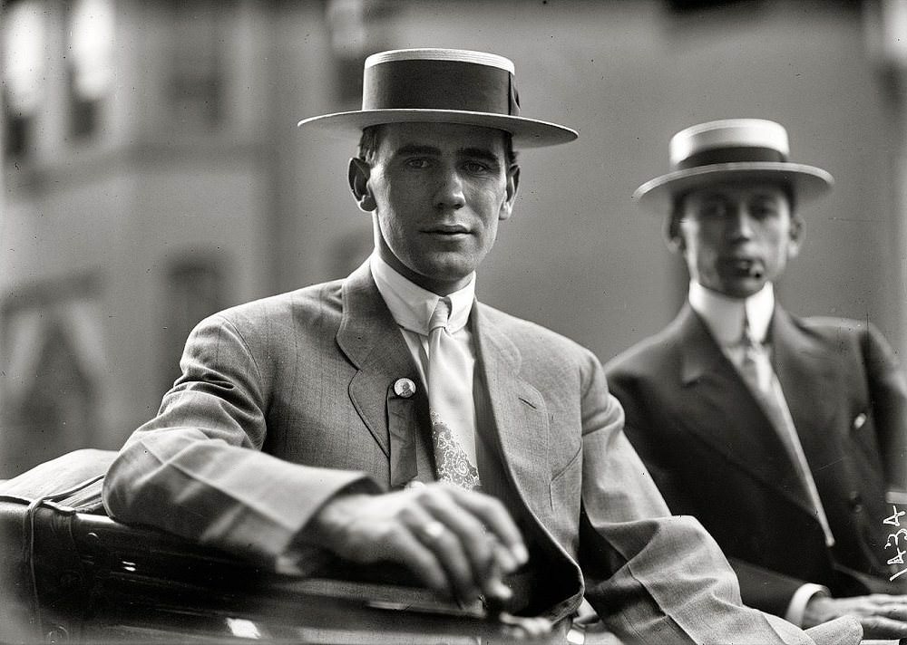 Bennett Clark, son of Champ Clark druing Democratic National Convention, Baltimore, 1912