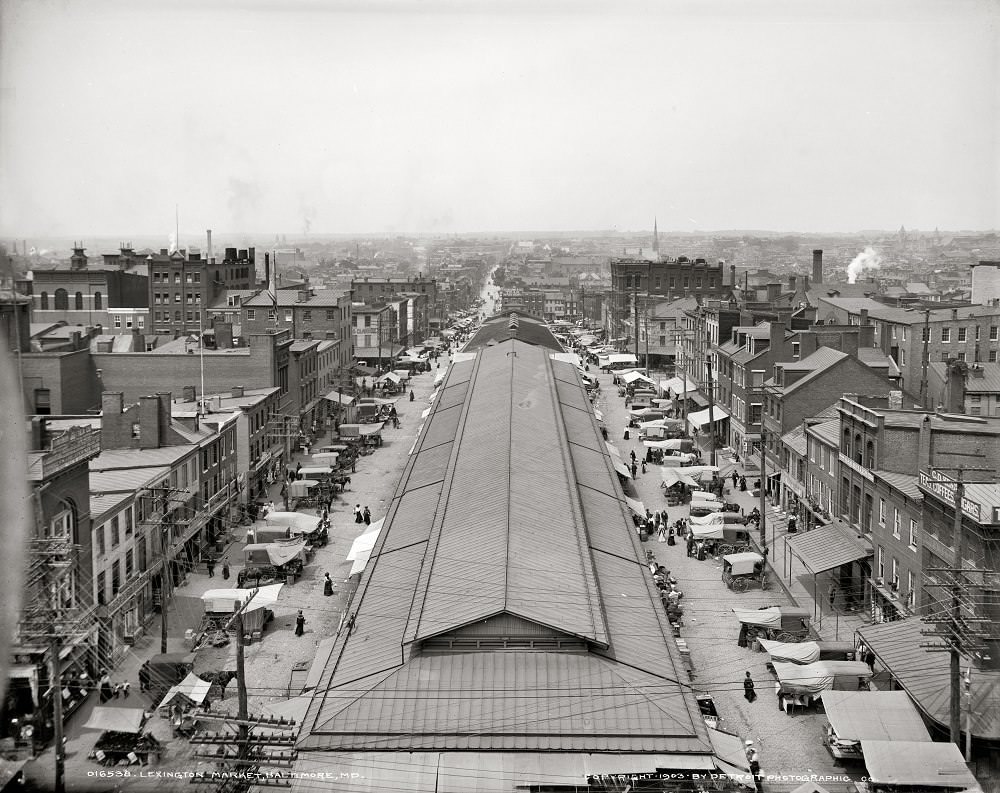 Lexington Market, Baltimore, Maryland, 1903