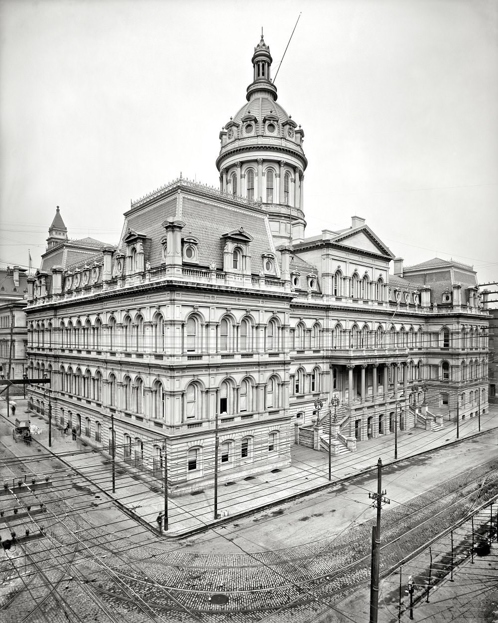 Baltimore City Hall, 1900