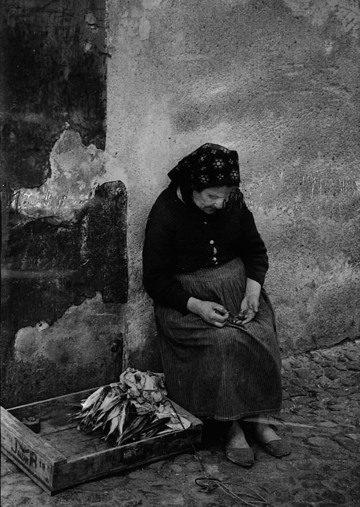 SellerA Portuguese fish seller.