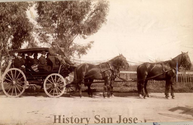 South First Street, San Jose, 1890