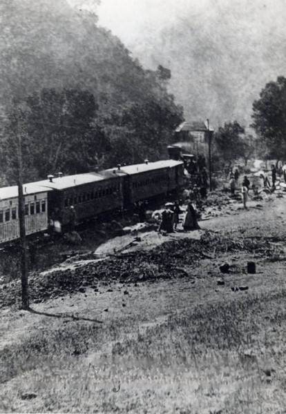 Niles Canyon railroad, 1870s