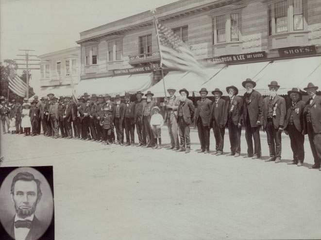 Sunnyvale Civil War Veterans, 1907