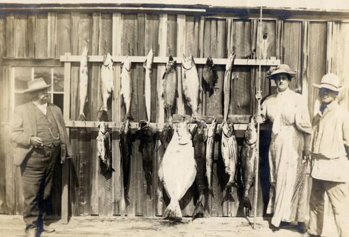 Tillie's Catch one day at Capitola, 1906