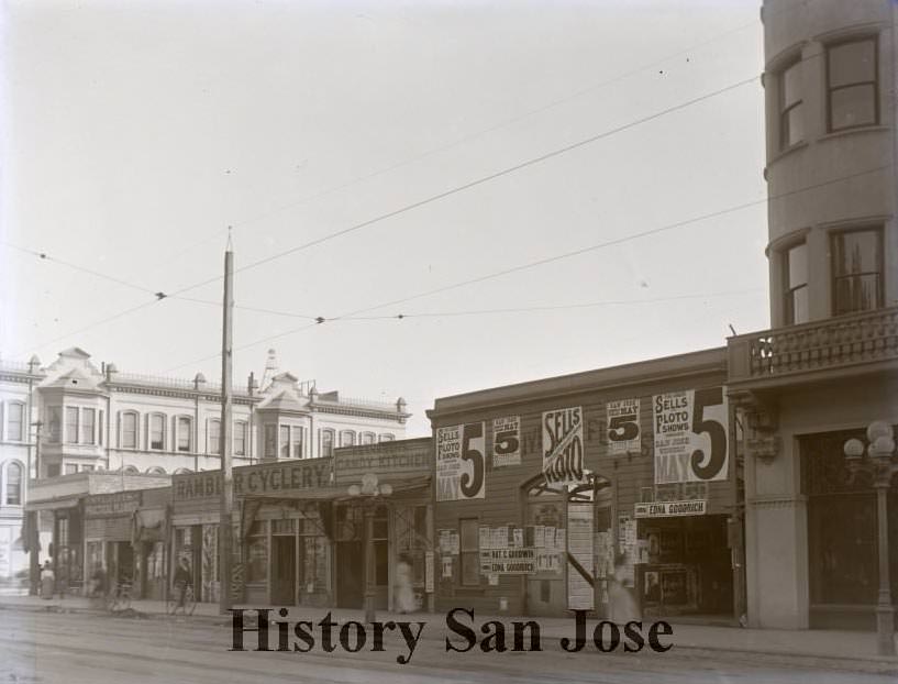 First Street Scene, 1890s