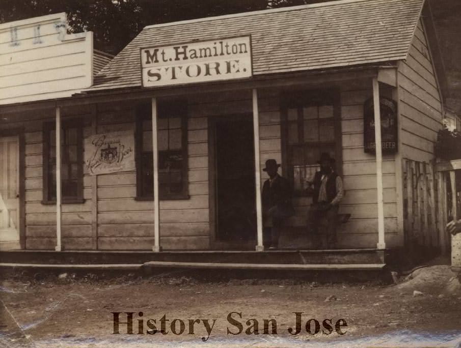 Mount Hamilton Store, 1890