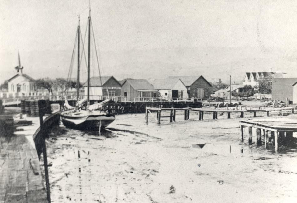 Port of Alviso, 1885