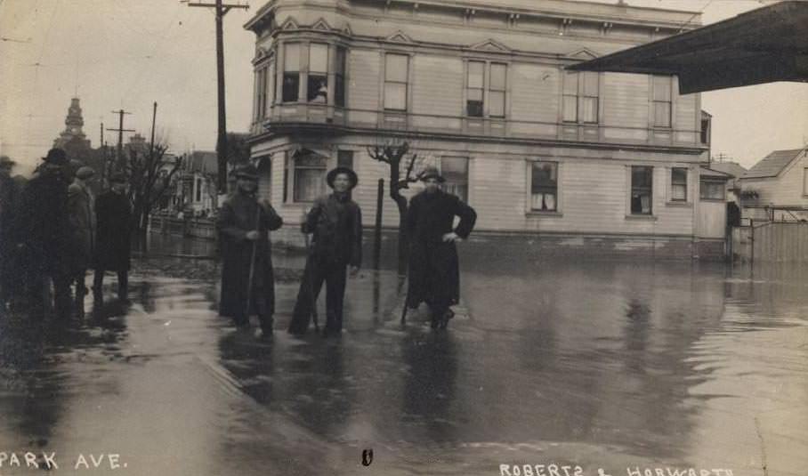 Flooded South Orchard St., March 7, 1911