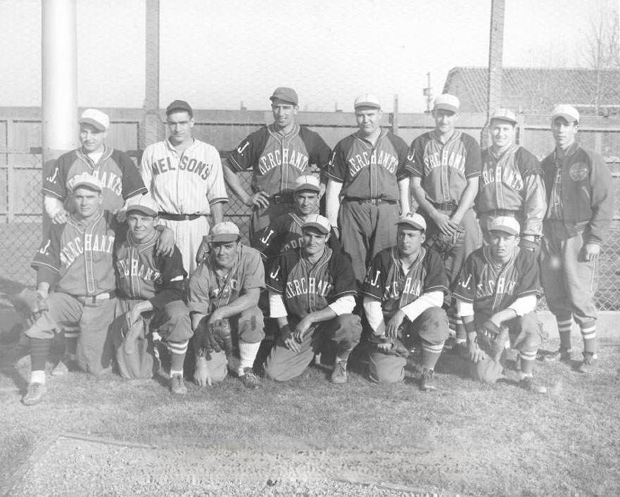 San Jose Water Works softball team of 1940