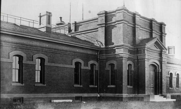 Main Entrance, Lick Observatory, 1880s