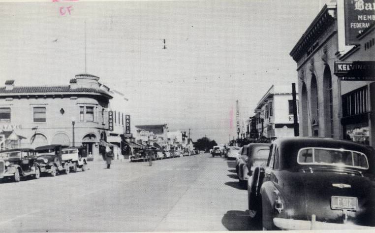 Murphy Avenue, Sunnyvale, 1945