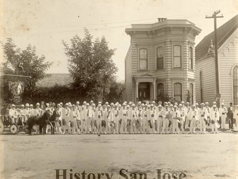 Palo Alto Parlor No. 82, N.S.G.W., 1898