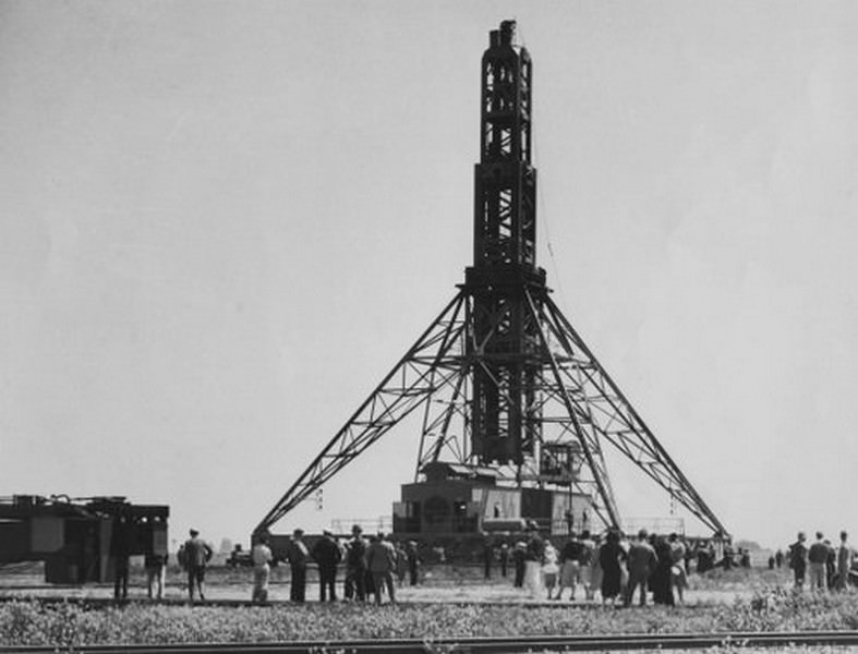 San Jose, Moffett Field, Airship mooring mast, 1933