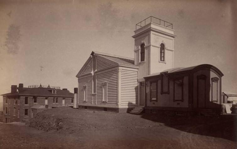 Lick Observatory Office, 1884