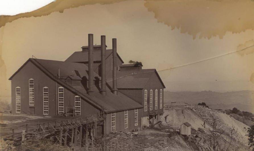 New Almaden, 1880s