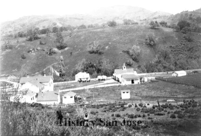 Mount Hamilton stable buildings, 1892