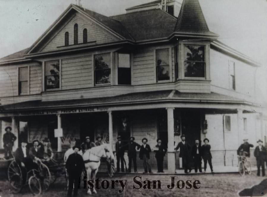 Robertsville Store, Prosper Estrade proprietor, 1890s