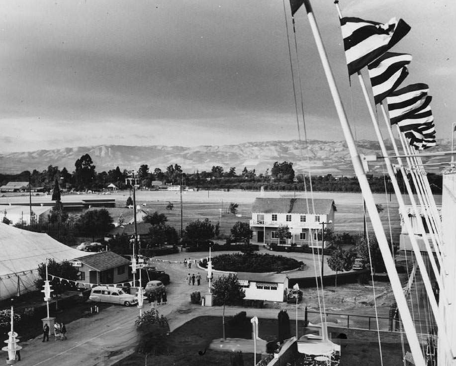 State House from the Grandstand, 1950s