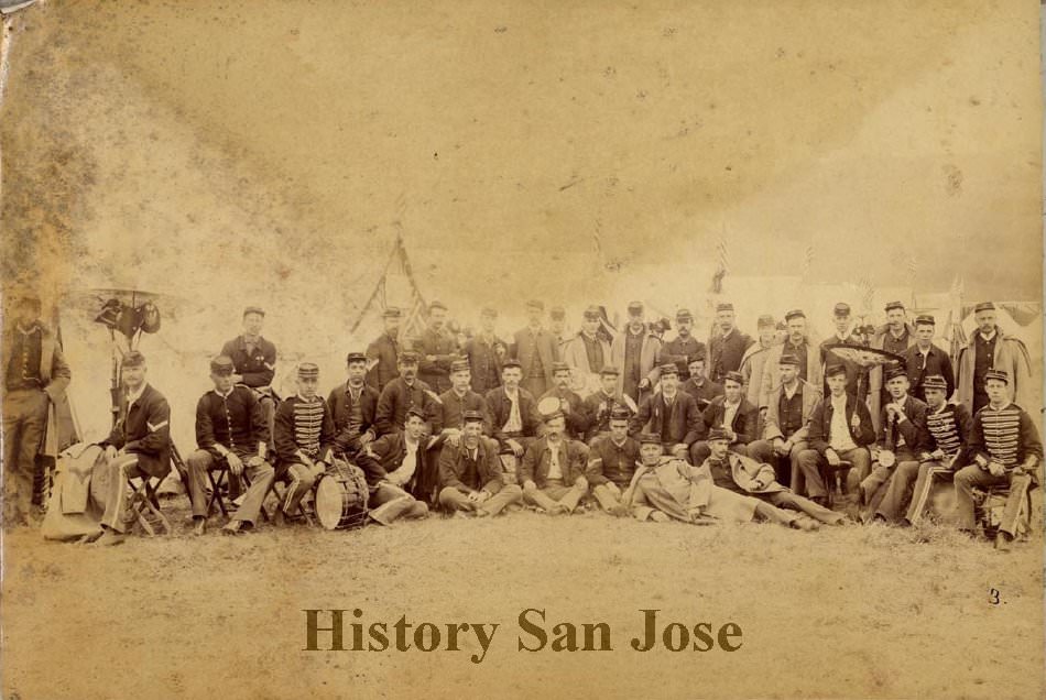 California State Militia, 1890
