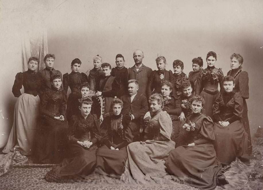 San Jose High faculty, 1887