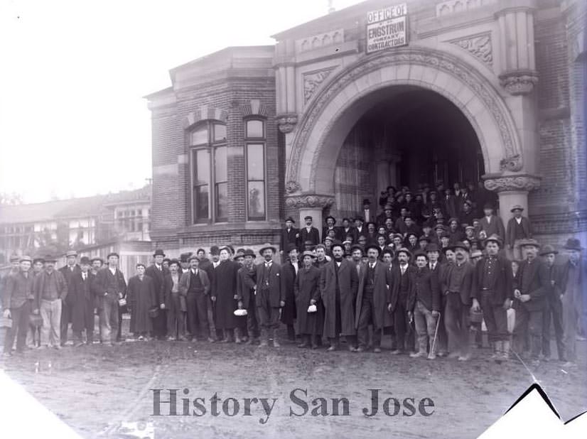 Engstrom office, 1890s